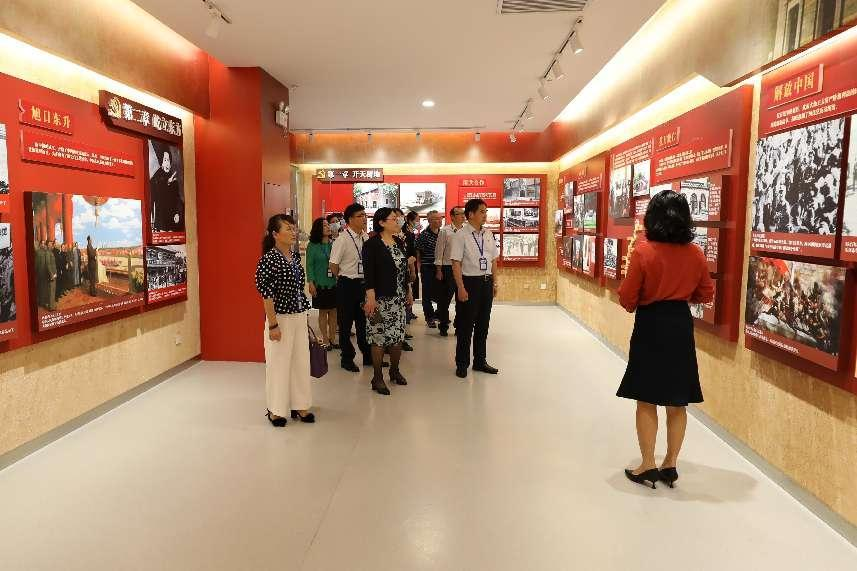 牙韩高书记一行参观OD（中国）一站式服务平台党建思政教育基地