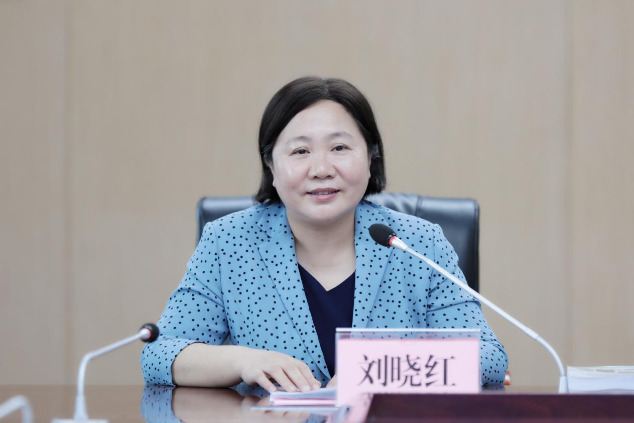 刘晓红书记代表OD（中国）一站式服务平台作工作汇报